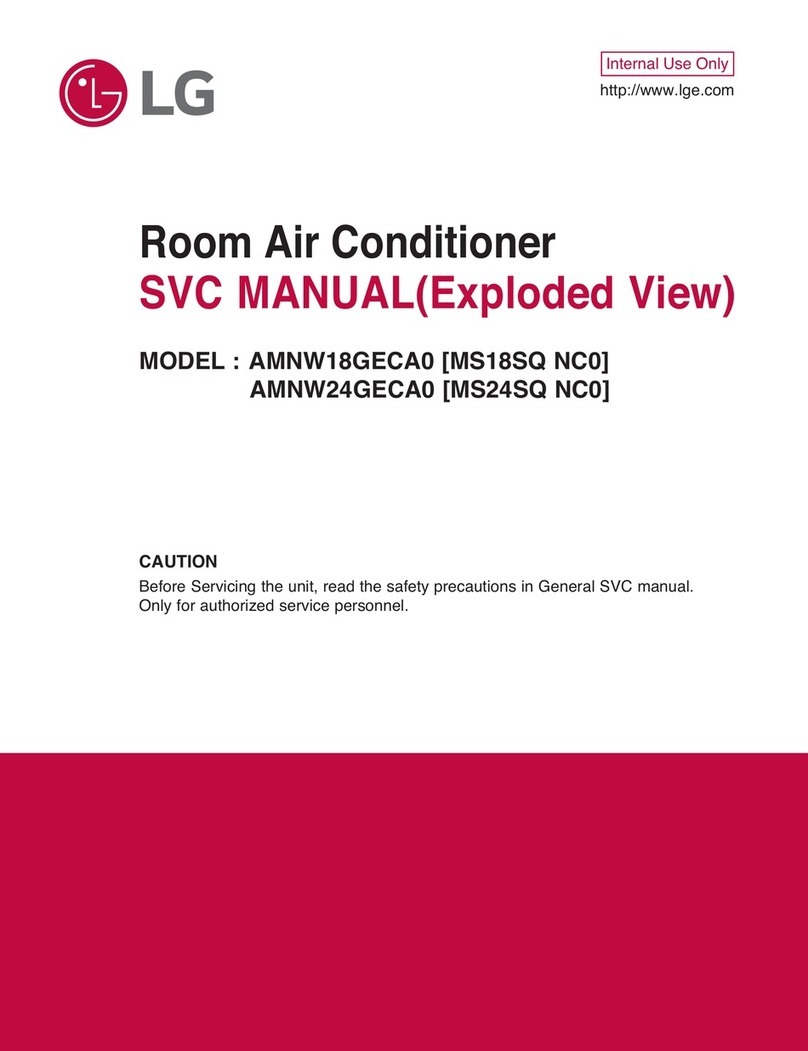 LG AMNW18GECA0 User manual