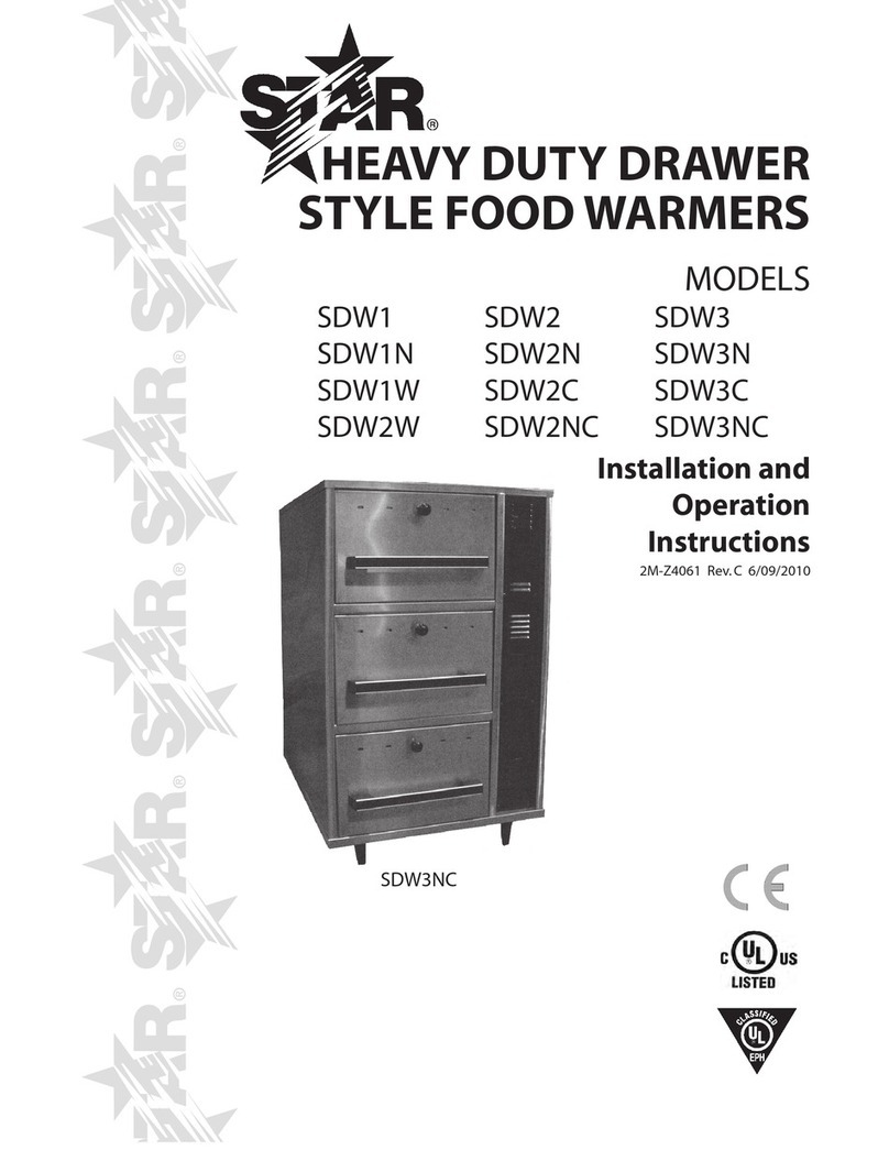 Star SDW1 Installation and operation instructions Star SDW1 Installation and operation instructions