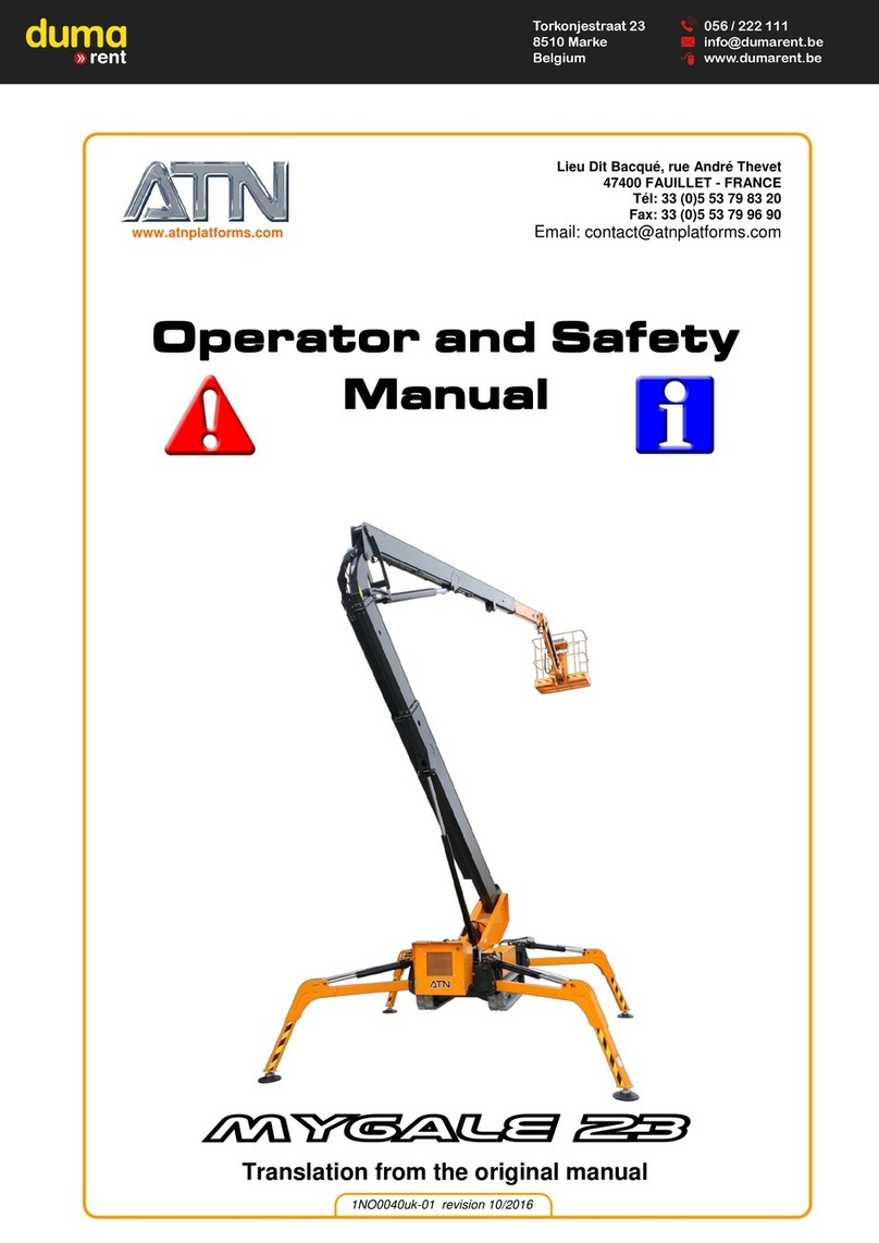 ATN MYGALE 23 Translation from the original manual