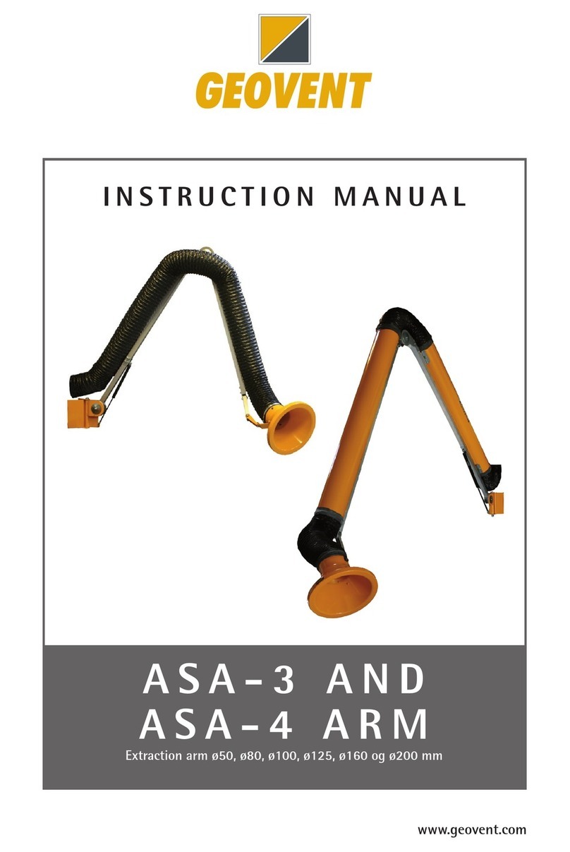 Geovent ASA-3 Series instruction manual Geovent ASA-3 Series instruction manual