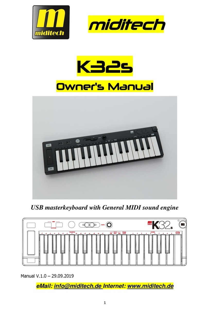 Miditech K32S User manual