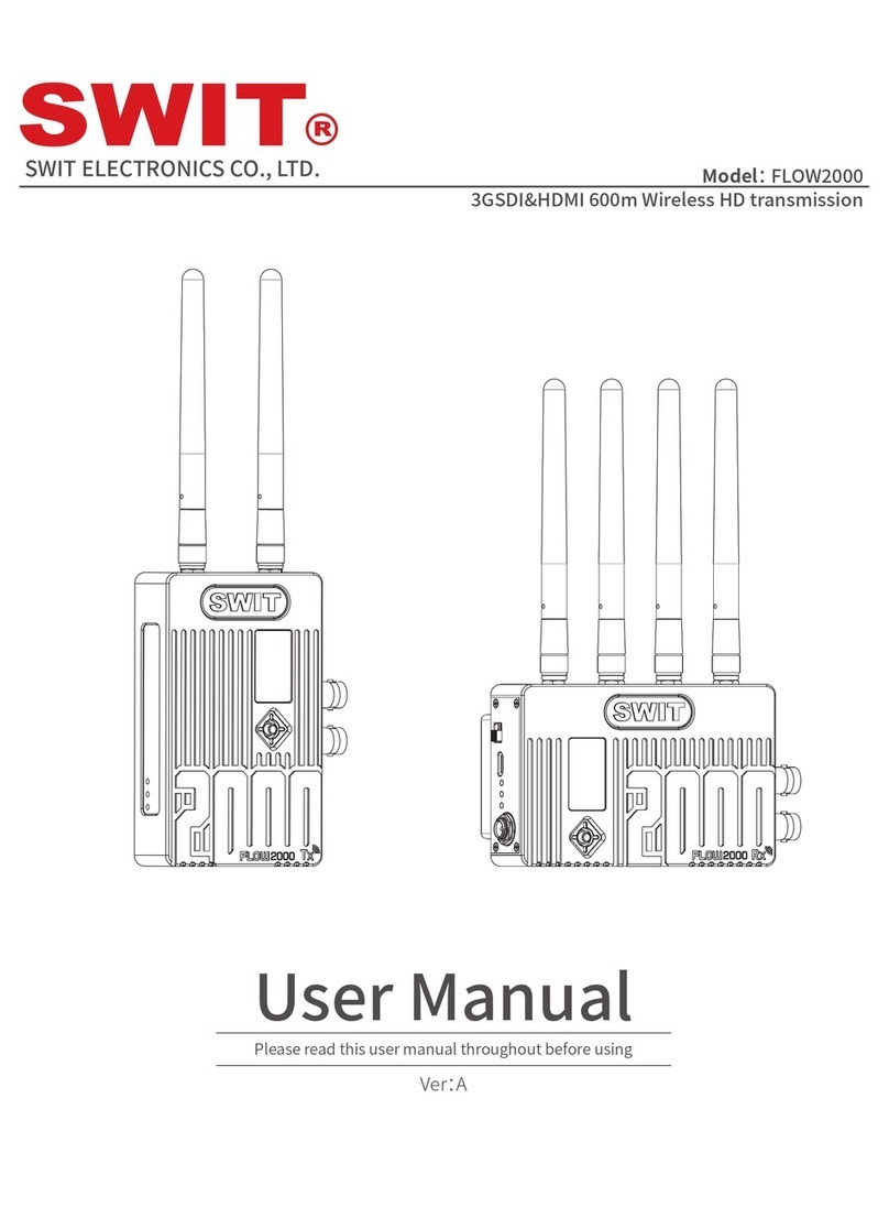 SWIT FLOW2000 Series user manual