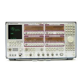 Rohde & Schwarz 802.2020.52 User manual