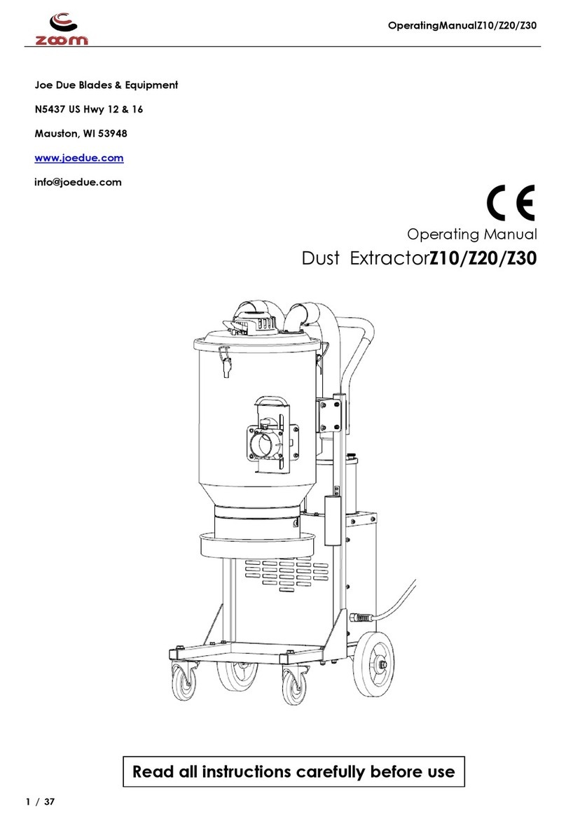 Joe Due Z10 operating manual
