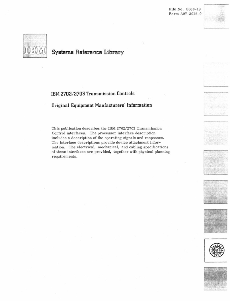 IBM 2702 Information guide