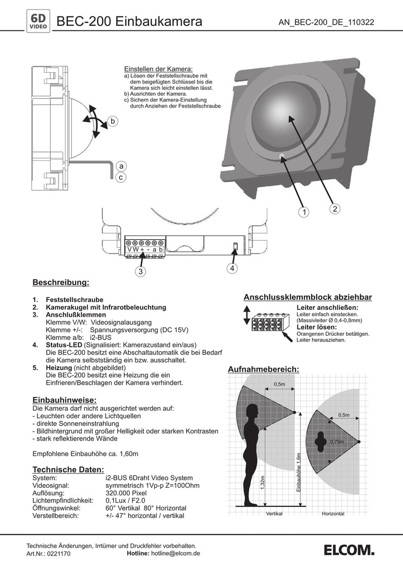 ELCOM BEC-200 quick guide