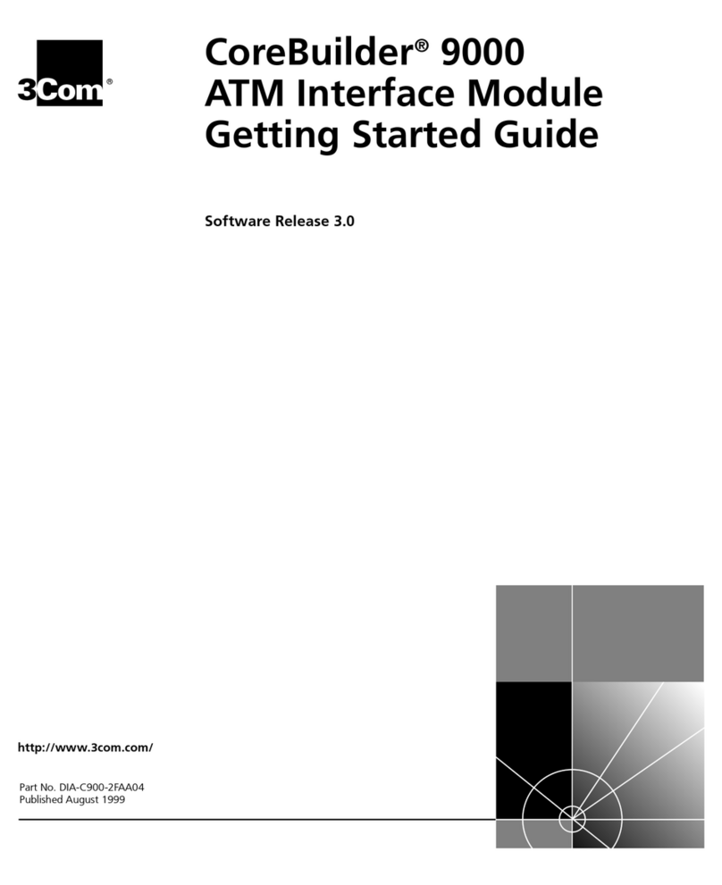 3Com CoreBuilder 9000 User manual