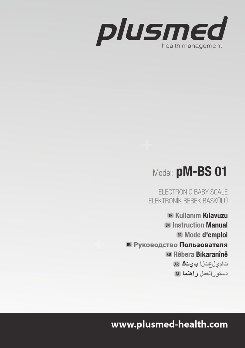 Plusmed pM-BS 01 instruction manual