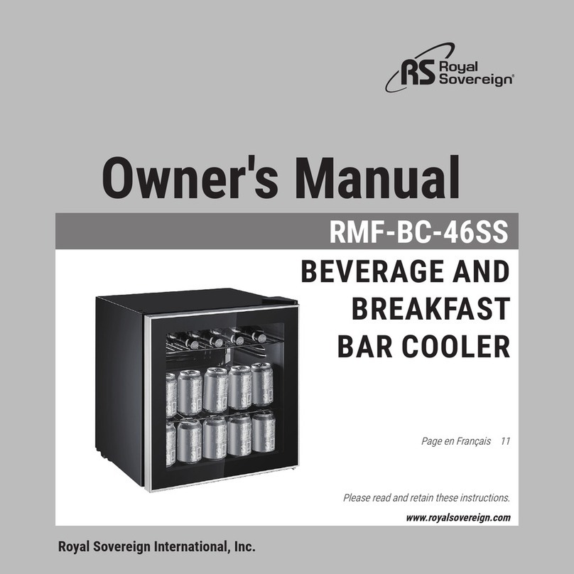 Royal Sovereign RMF-BC-46SS owner's manual