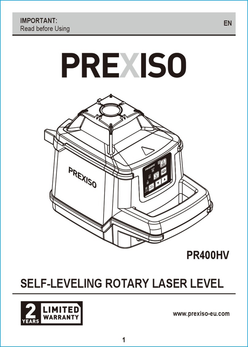 Prexiso PR400HV User manual