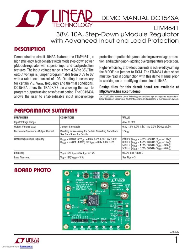 Linear DC1543A Quick setup guide