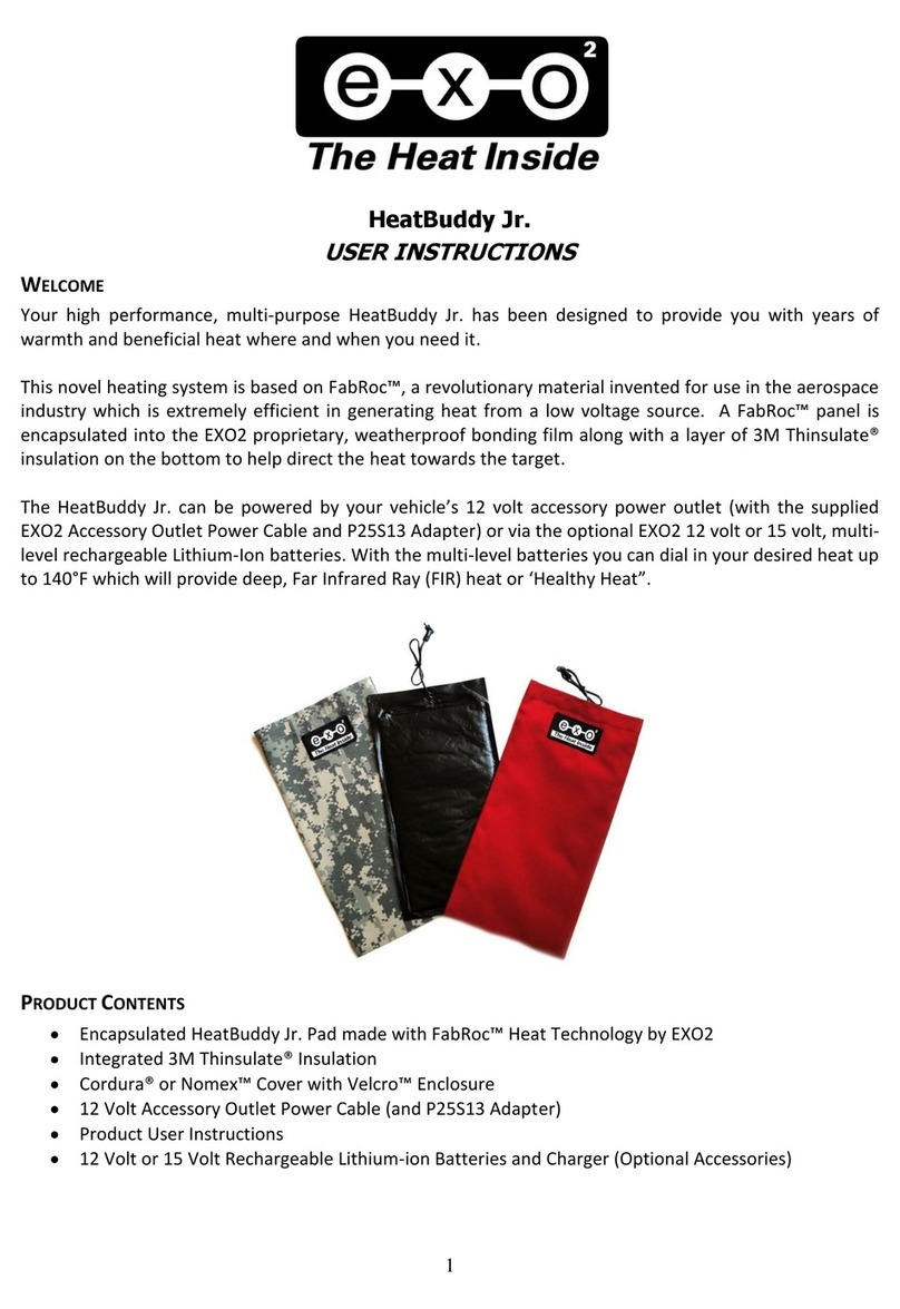 EXO2 HeatBuddy Jr User manual