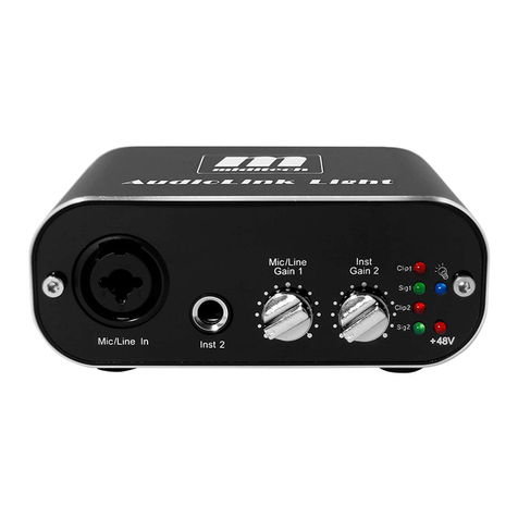midiplus Audiolink Light User manual