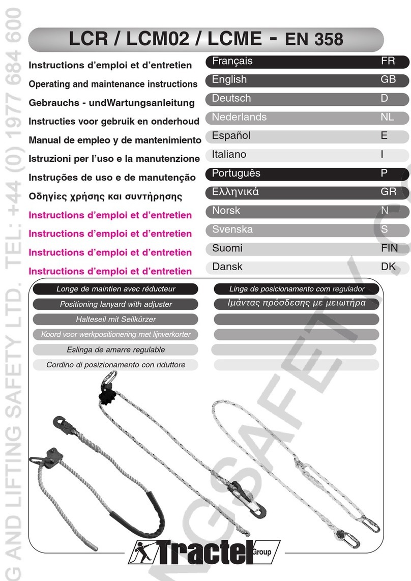 Tractel LCR Manual