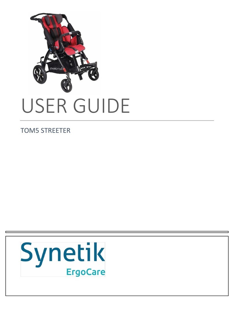 Synetik ErgoCare TOM5 STREETER user guide Synetik ErgoCare TOM5 STREETER user guide