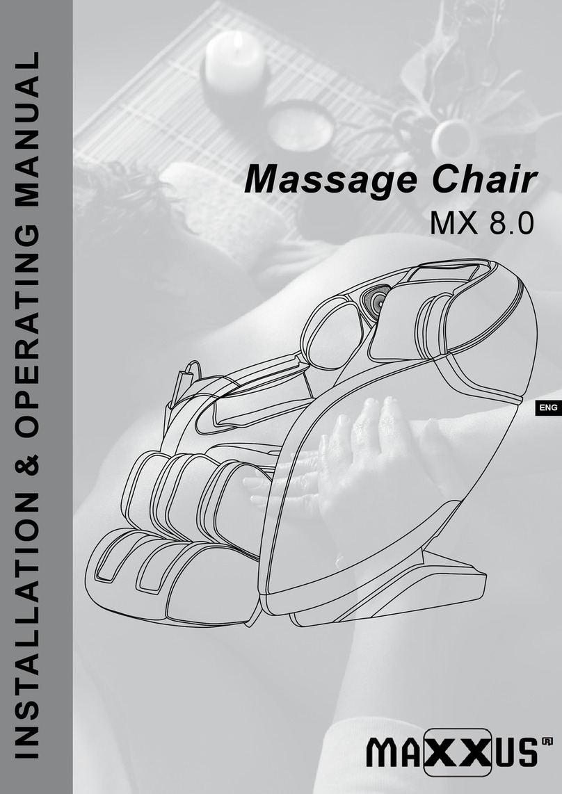 Maxxus MX 8.0 Installation & operating manual