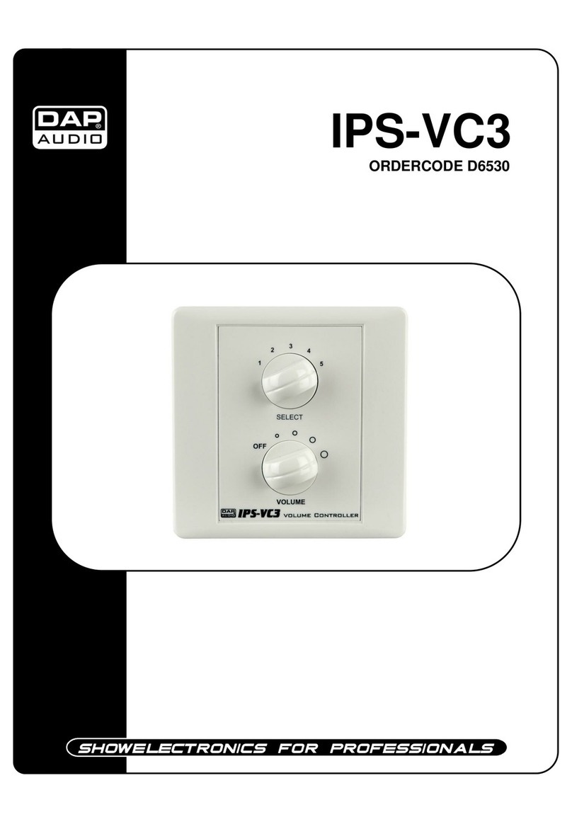DAPAudio IPS-VC3 user manual