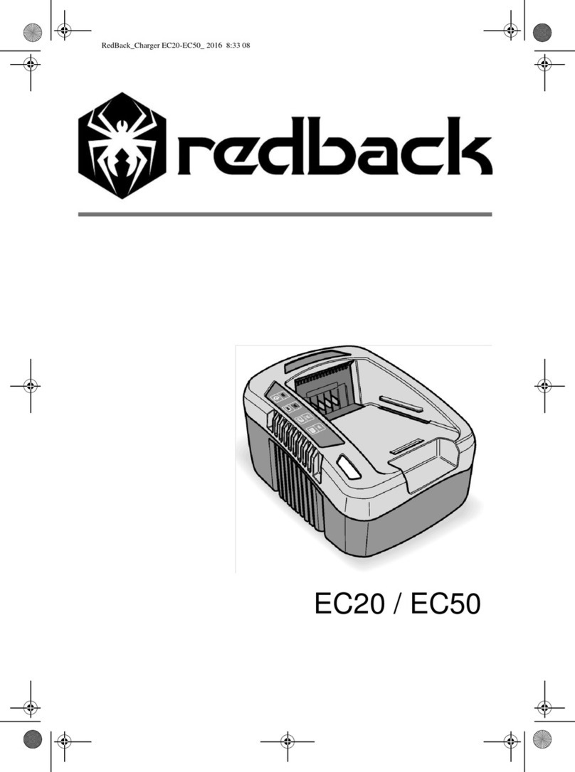 Redback EC20 operating manual