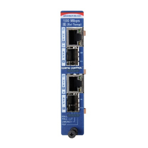 Advantech B+B SmartWorx IE-iMcV-2xLIM User manual