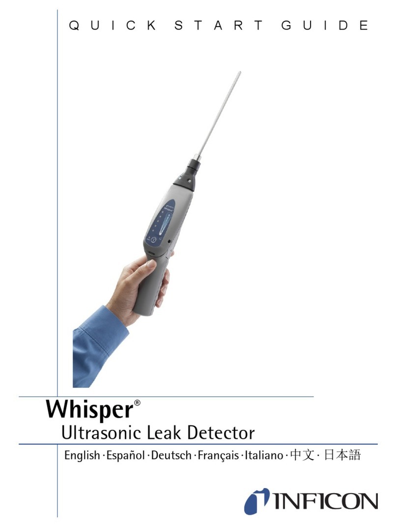Inficon WHISPER User manual