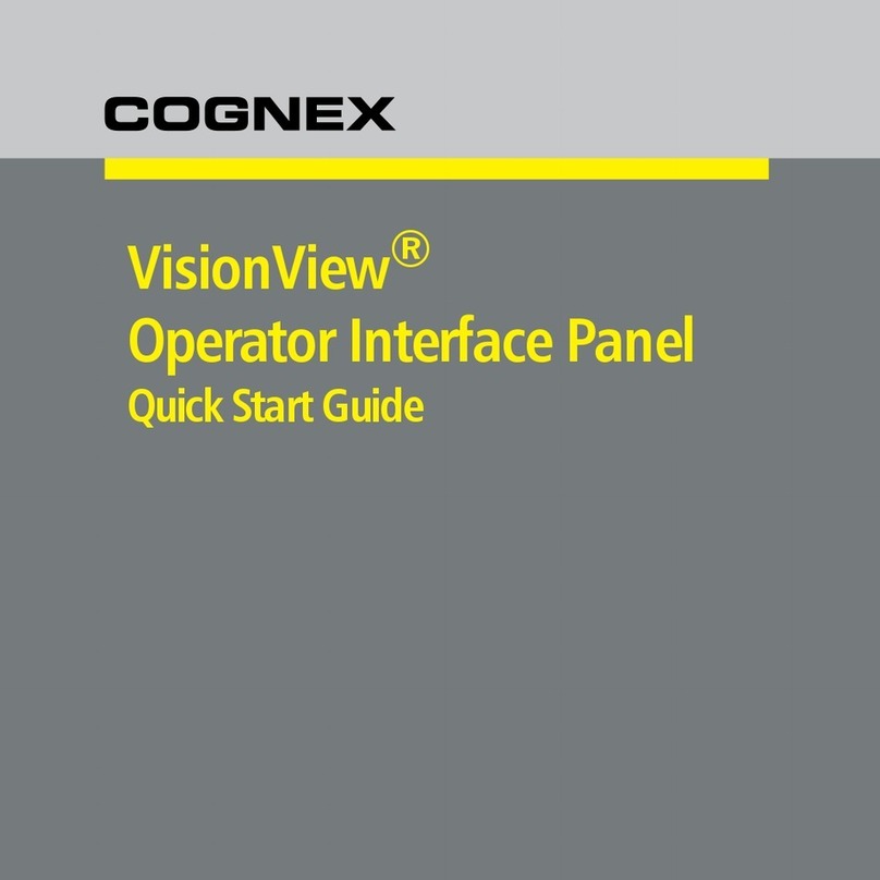 Cognex VisionView Series quick start guide