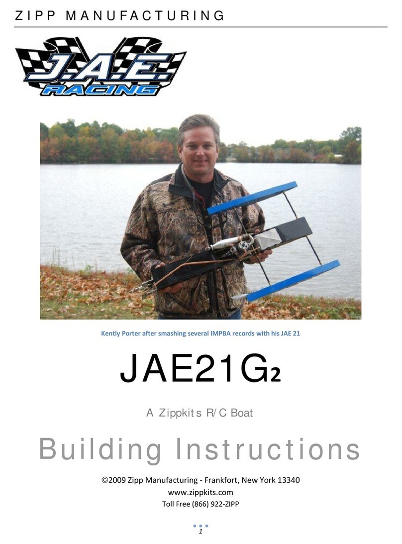Zipp J.A.E. Racing JAE21G2 Instruction Manual
