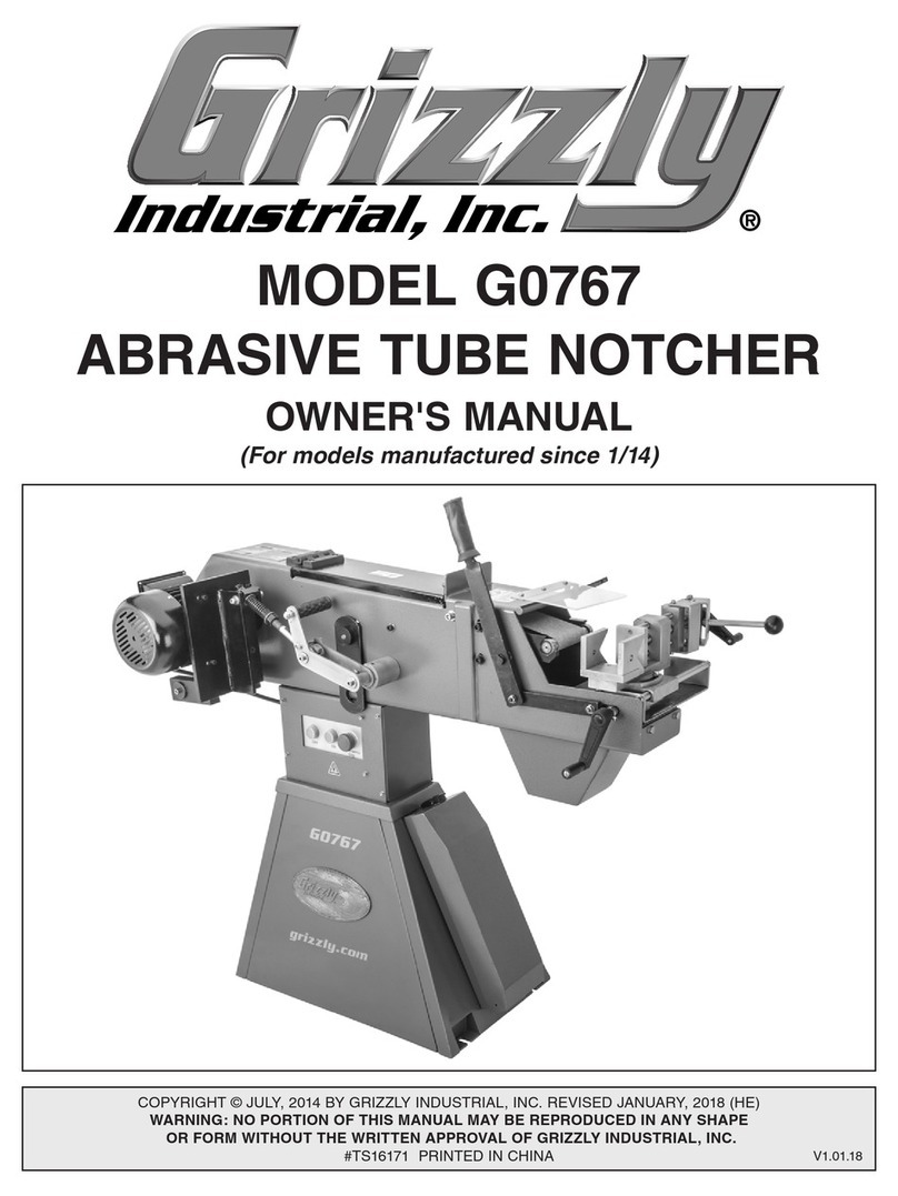 Grizzly G0767 User manual Grizzly G0767 User manual