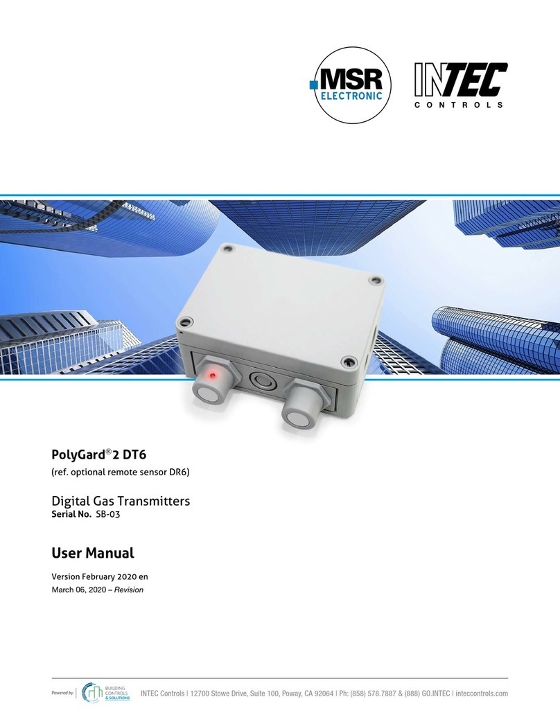 Intec PolyGard 2 DT6 user manual