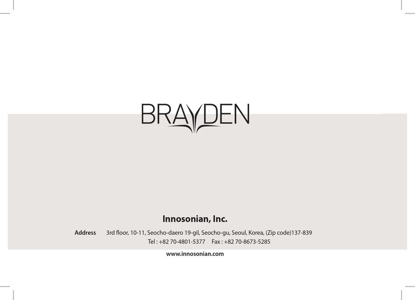 Innosonian BRAYDEN Instructions for use