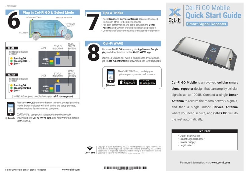 CEL-FI GO Mobile quick start guide