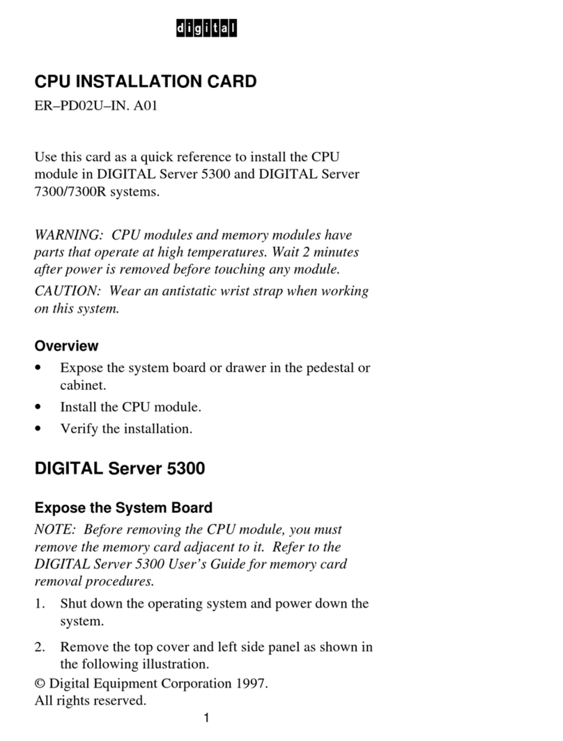 Digital Equipment 5300 Parts list manual Digital Equipment 5300 Parts list manual