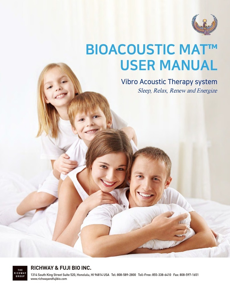 Richway & Fuji Bio BioAcoustic Mat user manual