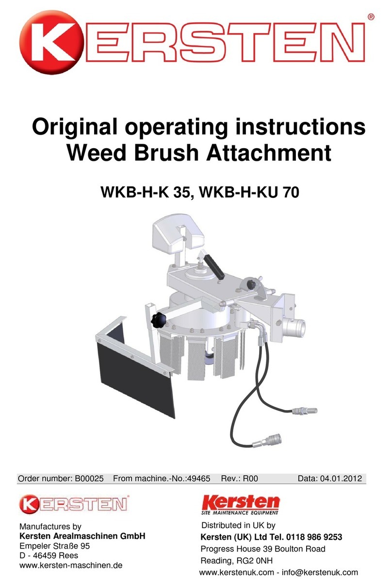 Kersten WKB-H-K 35 User manual