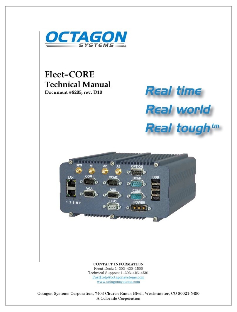 Octagon Fleet-CORE User manual