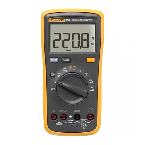 Fluke 15B Use and care manual