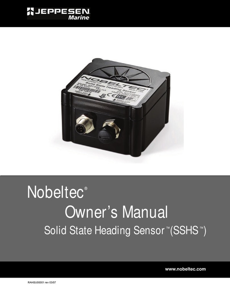 Jeppesen Nobeltec SSHS owner's manual