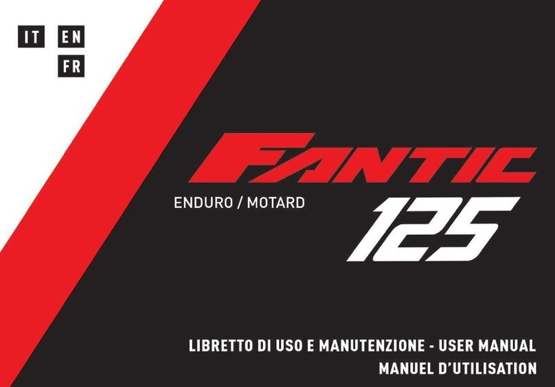 Fantic Enduro 125 user manual