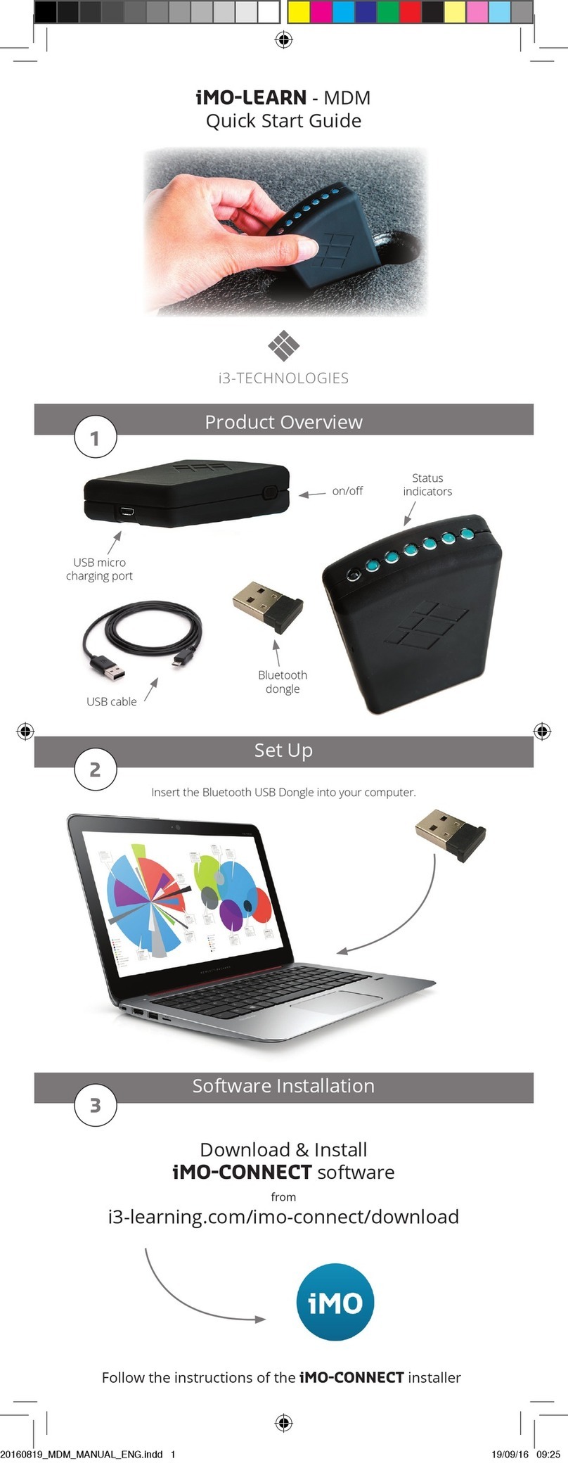 i3-TECHNOLOGIES iMO-LEARN MDM quick start guide