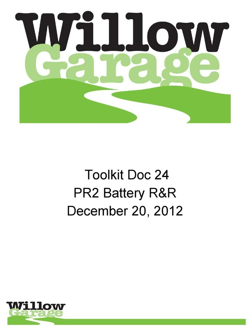 Willow Garage PR2 Battery Replacement Procedure