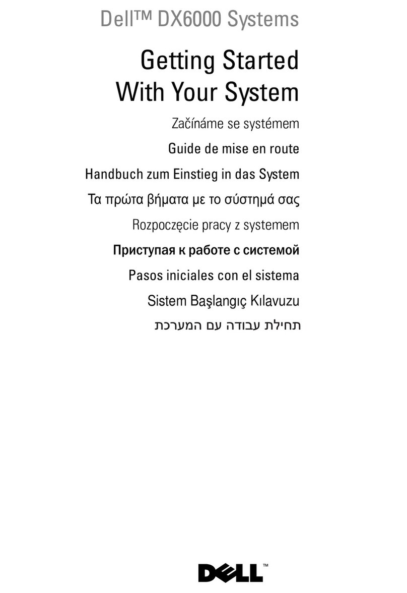 Dell DX6000 User manual Dell DX6000 User manual