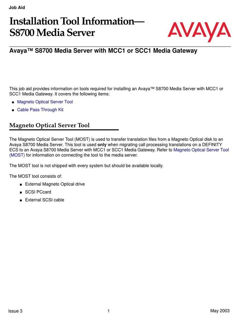 Avaya S8700 Series Owner's manual