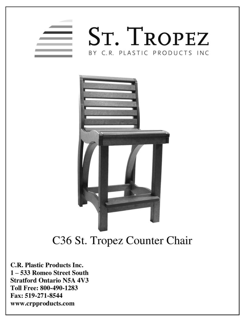 C.R. Plastic Products St. Tropez C36 manual