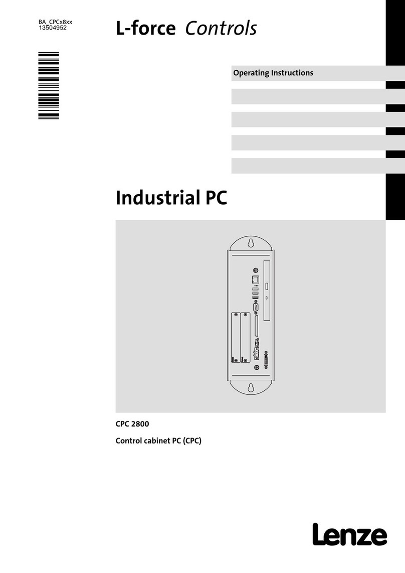 Lenze L-force CPC 2800 operating instructions