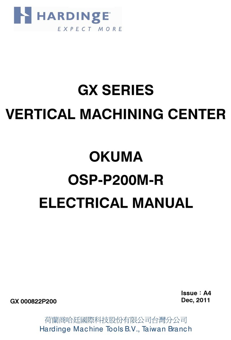 Hardinge GX Series Electrical Manual