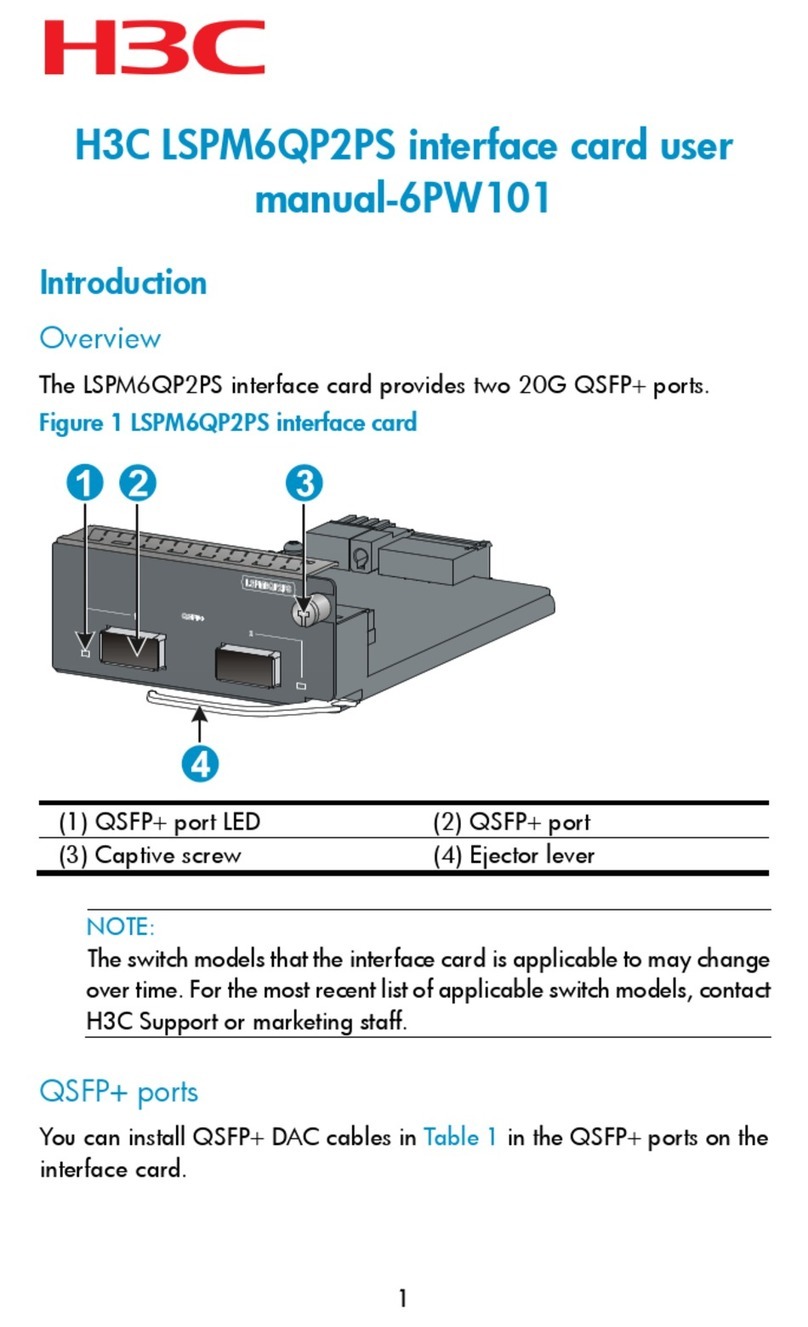 H3C LSPM6QP2PS user manual
