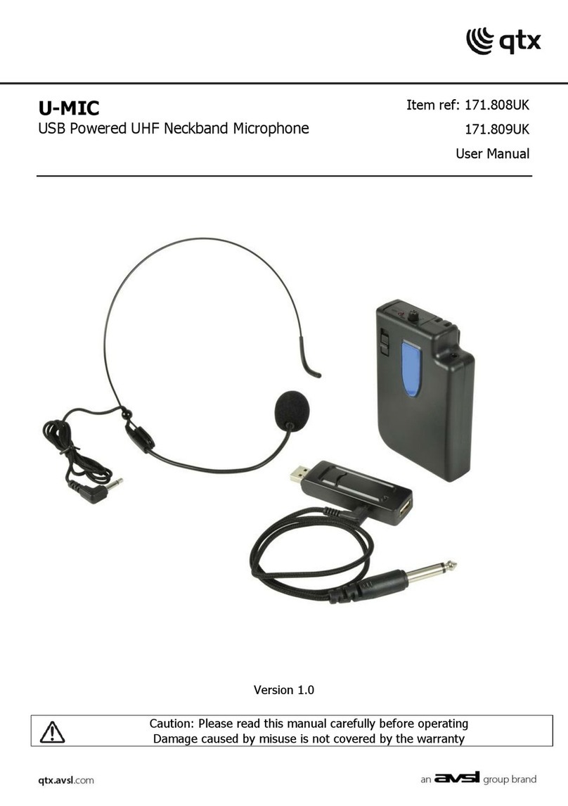 Qtx U-MIC manual
