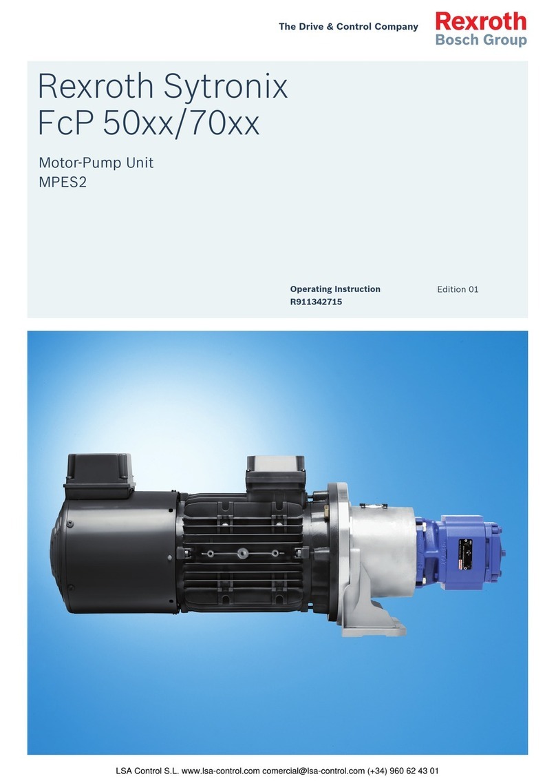 Bosch Rexroth Sytronix FcP 50 Series operating instructions