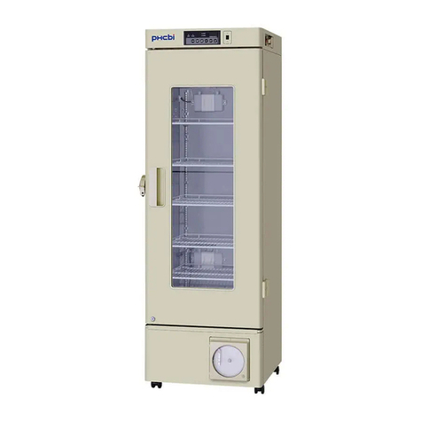 Phcbi MBR-305GR operating instructions