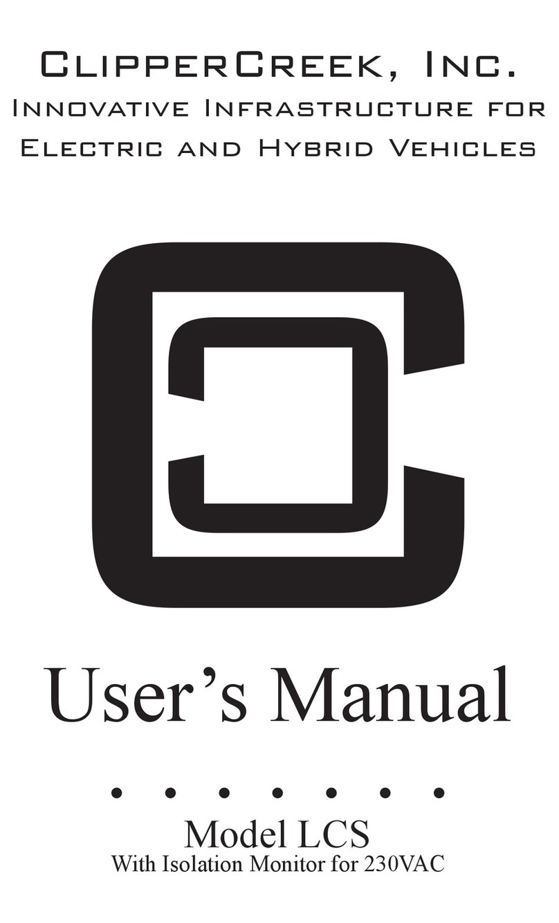 ClipperCreek LCS Series User manual
