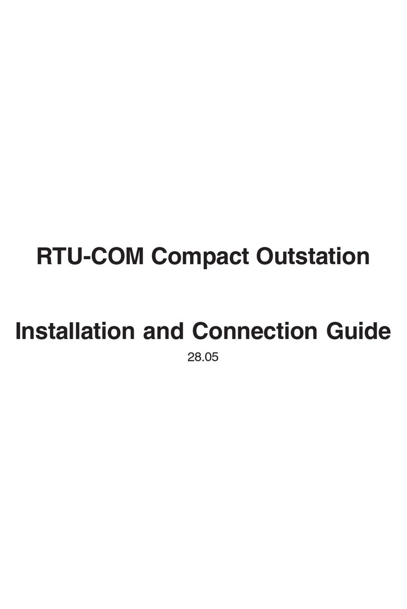 Brodersen RTU-COM Installation and connection guide